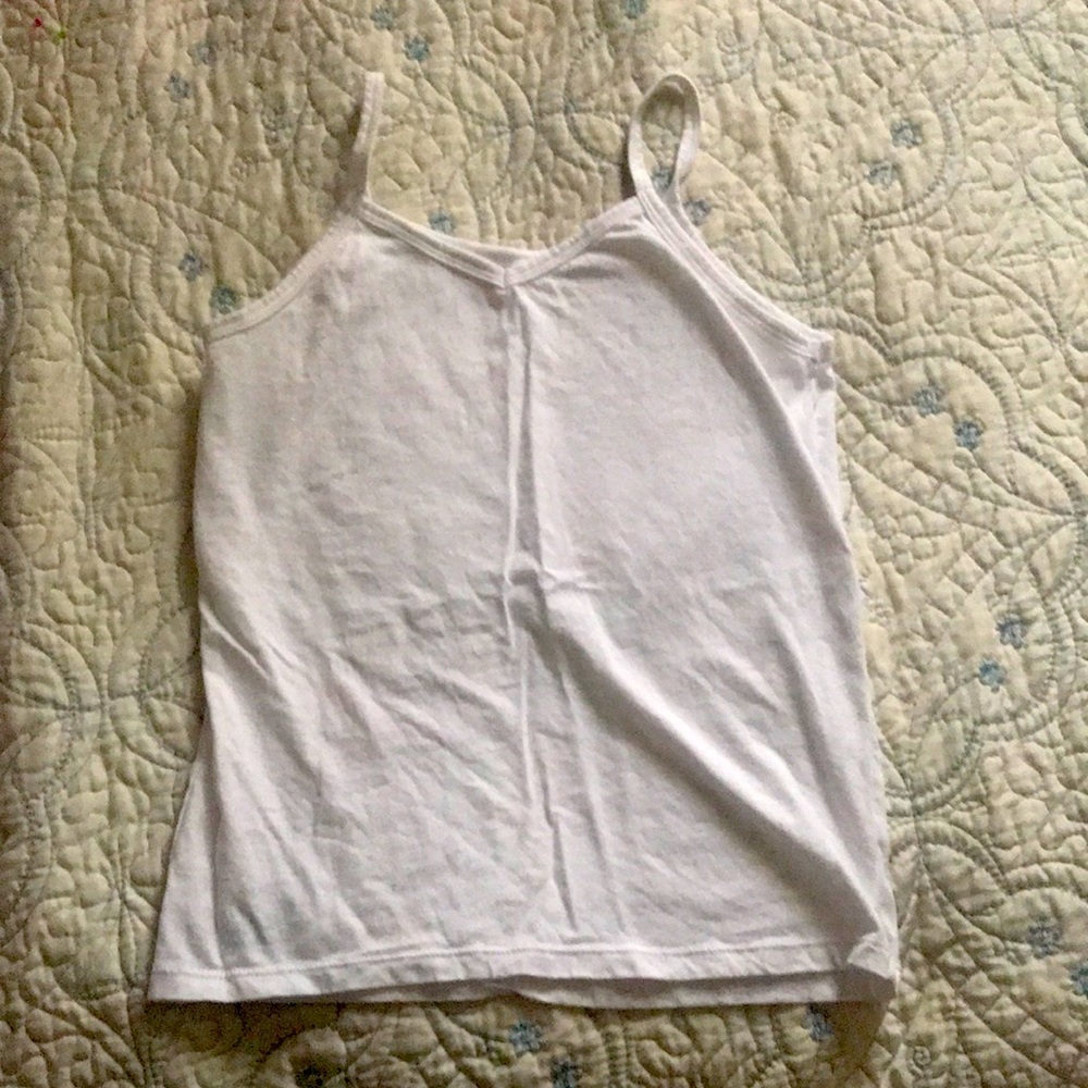 White tank top